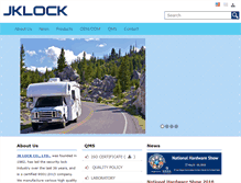 Tablet Screenshot of jklocks.com